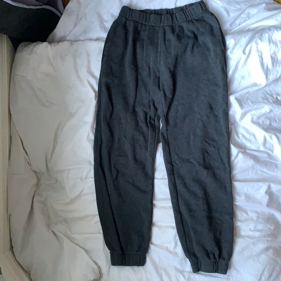 Brandy Melville dark grey sweat pants - Picture 2 of 2
